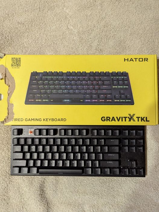 Геймерская Клавиатура Hator Gravity X TKL