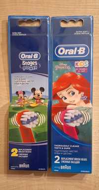 Насадки детские для зубных щеток Oral-B (в наборе 2 шт)