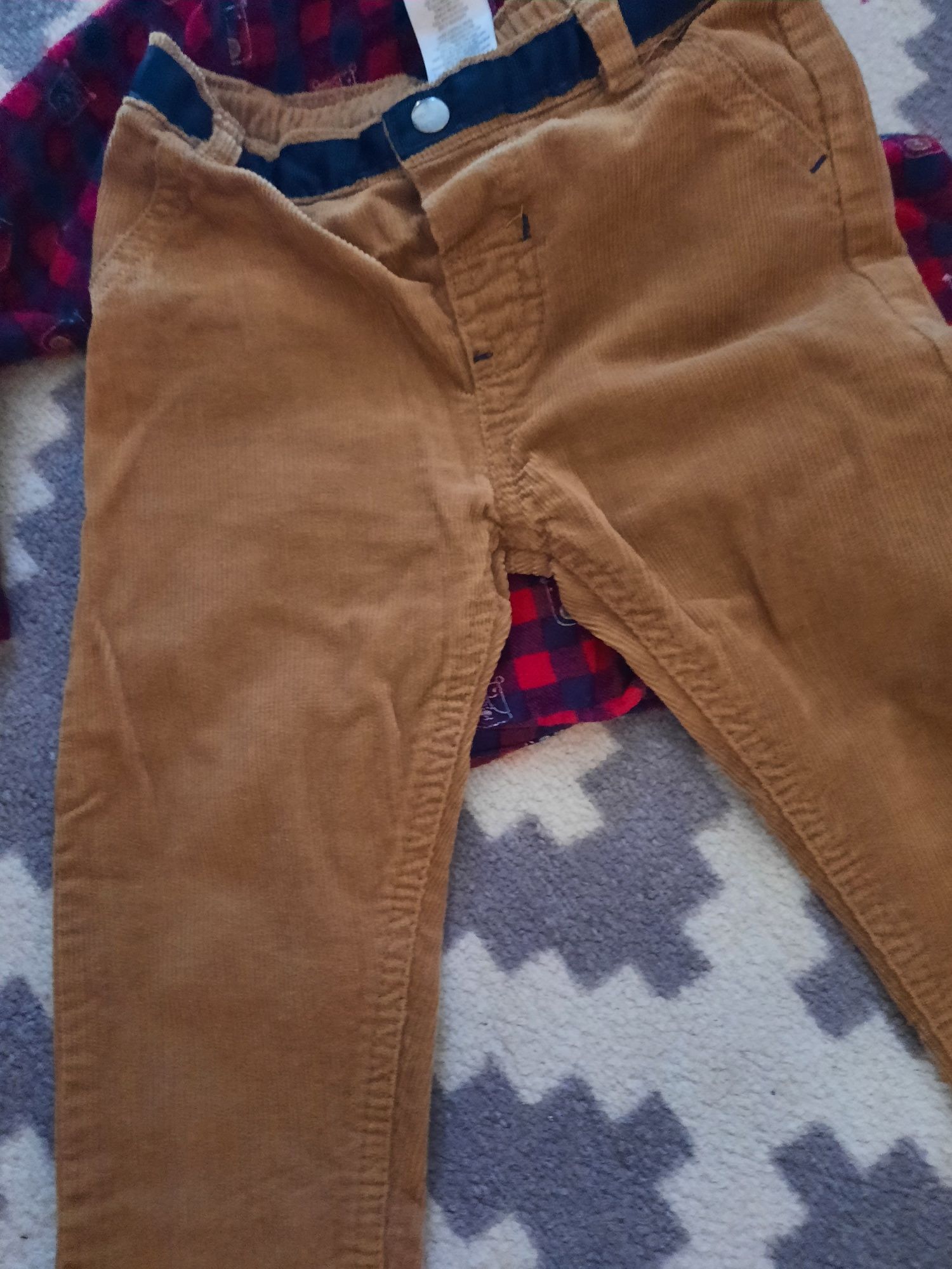 Komplet świąteczny USA koszula spodnie 18 miesięcy 86/92 cm