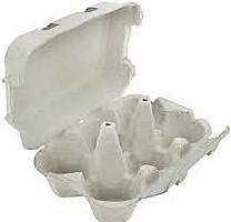 Caixas Ovos Cartão Reutilizáveis