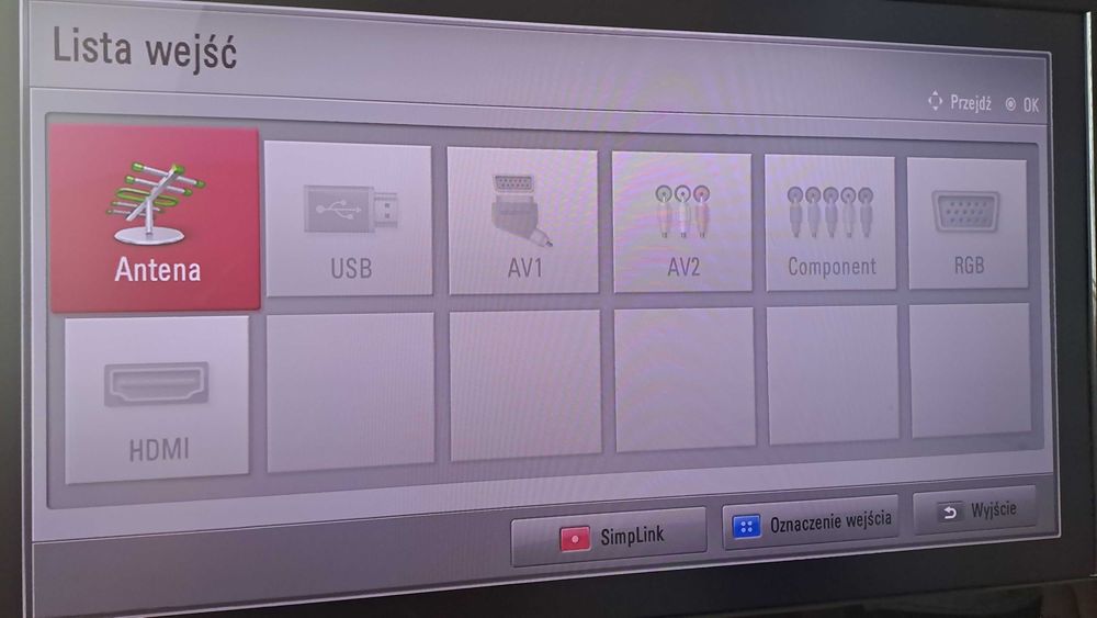 Monitor LG 27 cali z tunerem TV