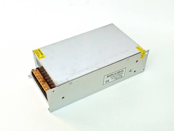 Блок питания 24V 50А (S-1200-24) металлический корпус (кулер сзади)