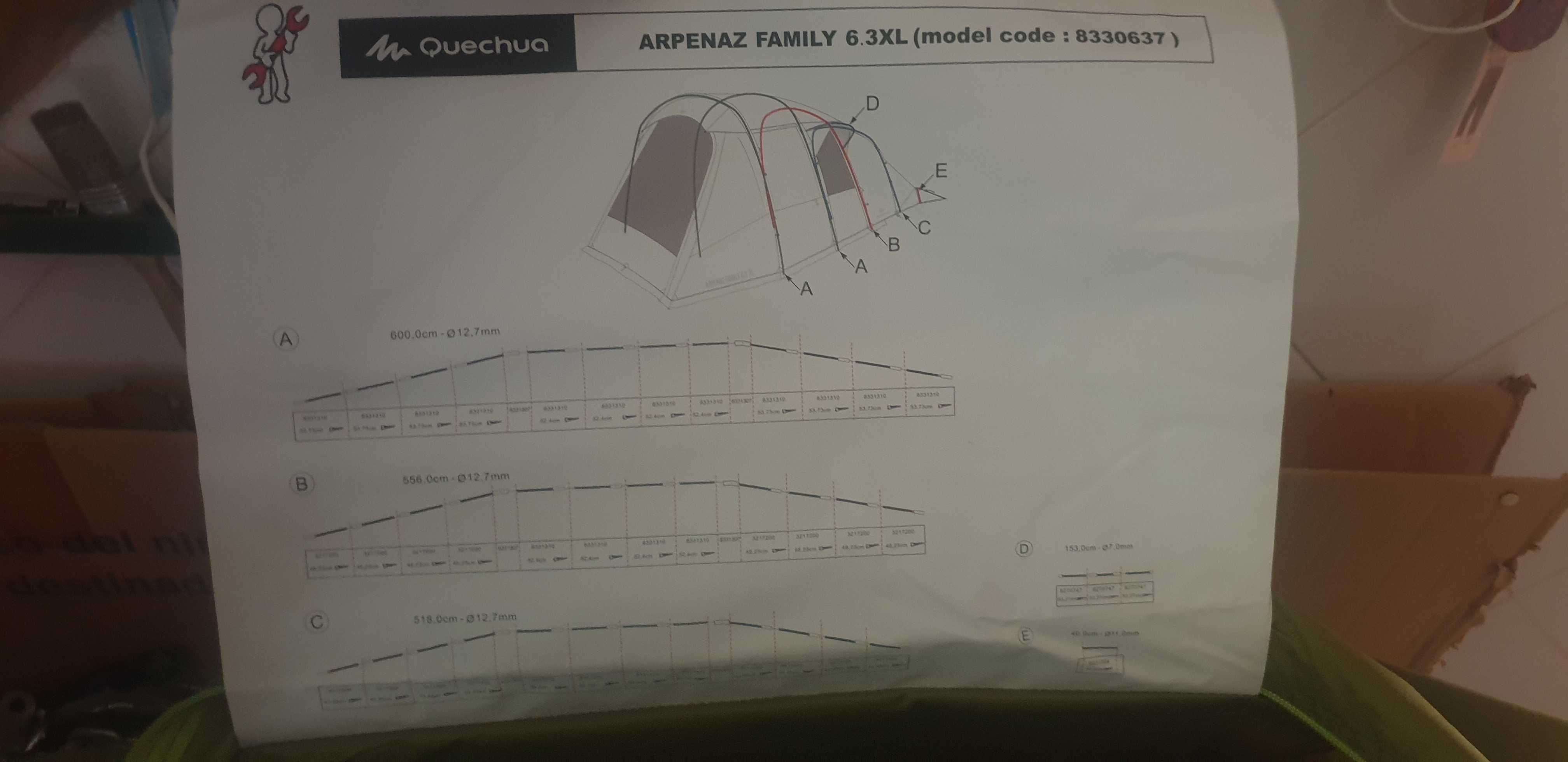 Tenda arpenaz family 6.3 XL