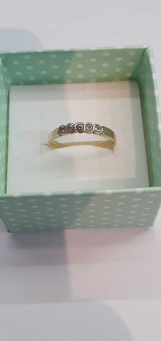 Pierścionek złoty 14k /585/ 1,67 g. R 14 - komismadej.pl Gorlice