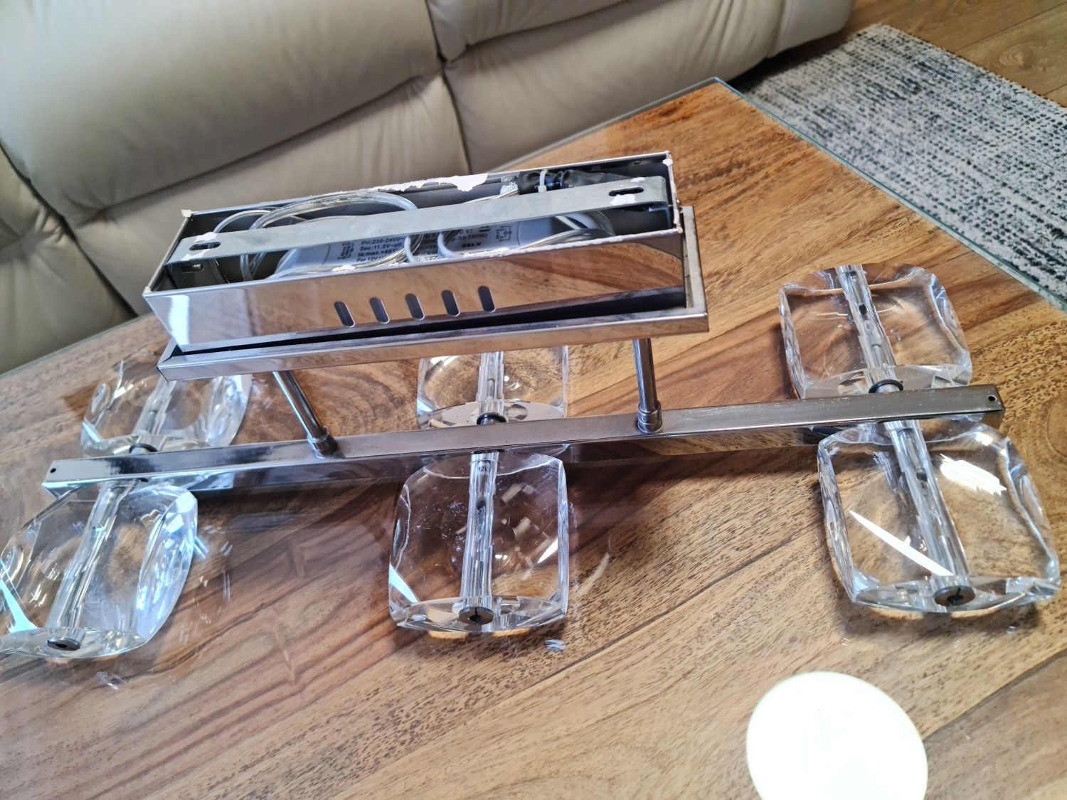 Lampa wisząca Italux Luxor (kryształ) MXM - 1537/6