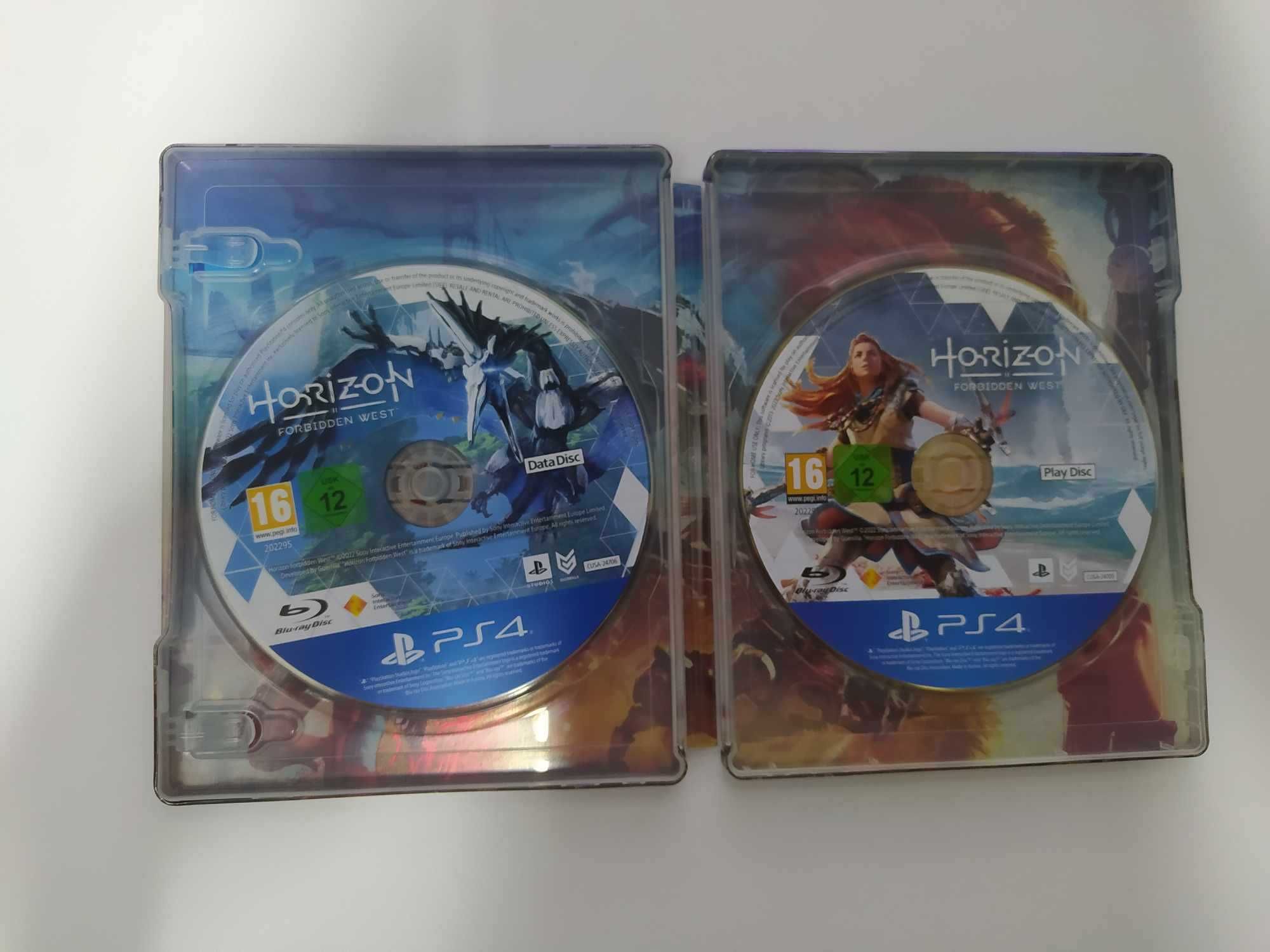 Horizon Forbidden West PS4 Polski dubbing w grze / STEELBOOK Horizon 2