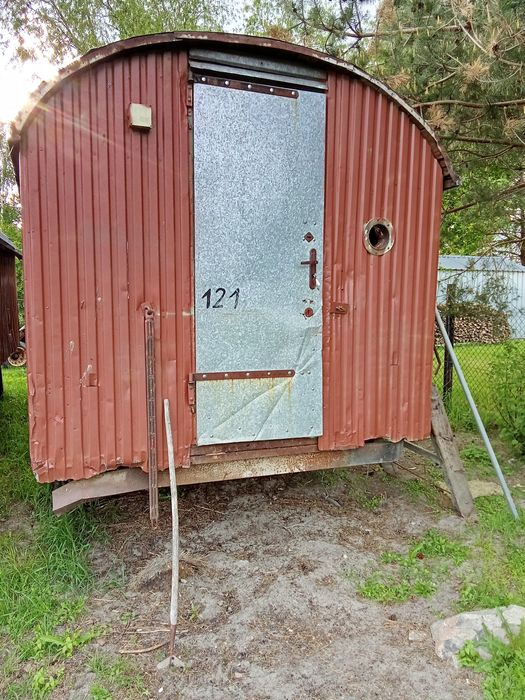 Barakowóz, laweta, domek