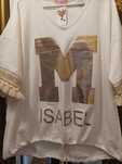 Bluza damska kremowa w stylu Boho.