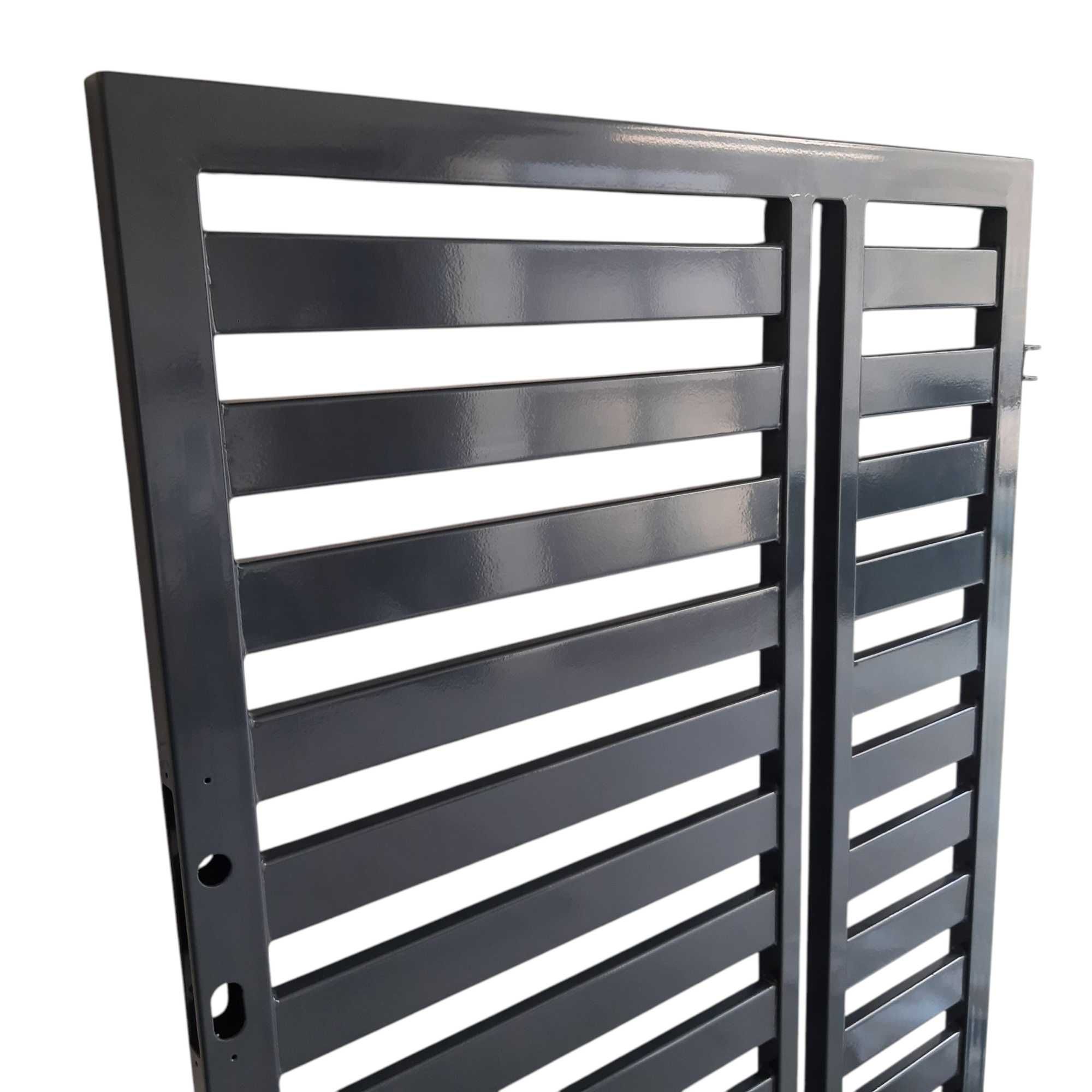 Furtka Palisadowa H 150 + 2 słupki H 200. Kompletna gotowa do montażu