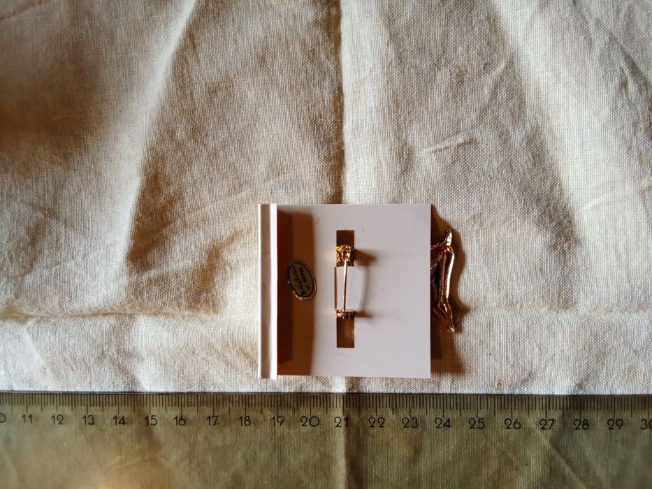 Broche vintage dos anos 70/80