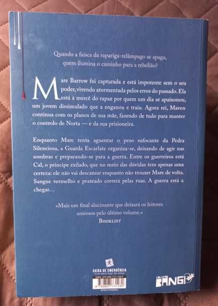 A Jaula do Rei - Victoria Aveyard (Saga Rainha Vermelha 3)