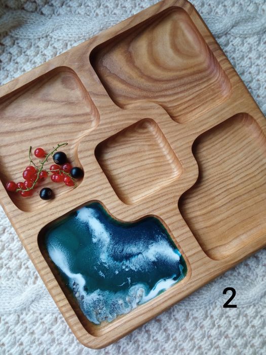 Минажница тарелка винный столик