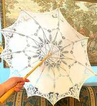 Зонт тканевый, ажурный, для фотосессий и от солнца