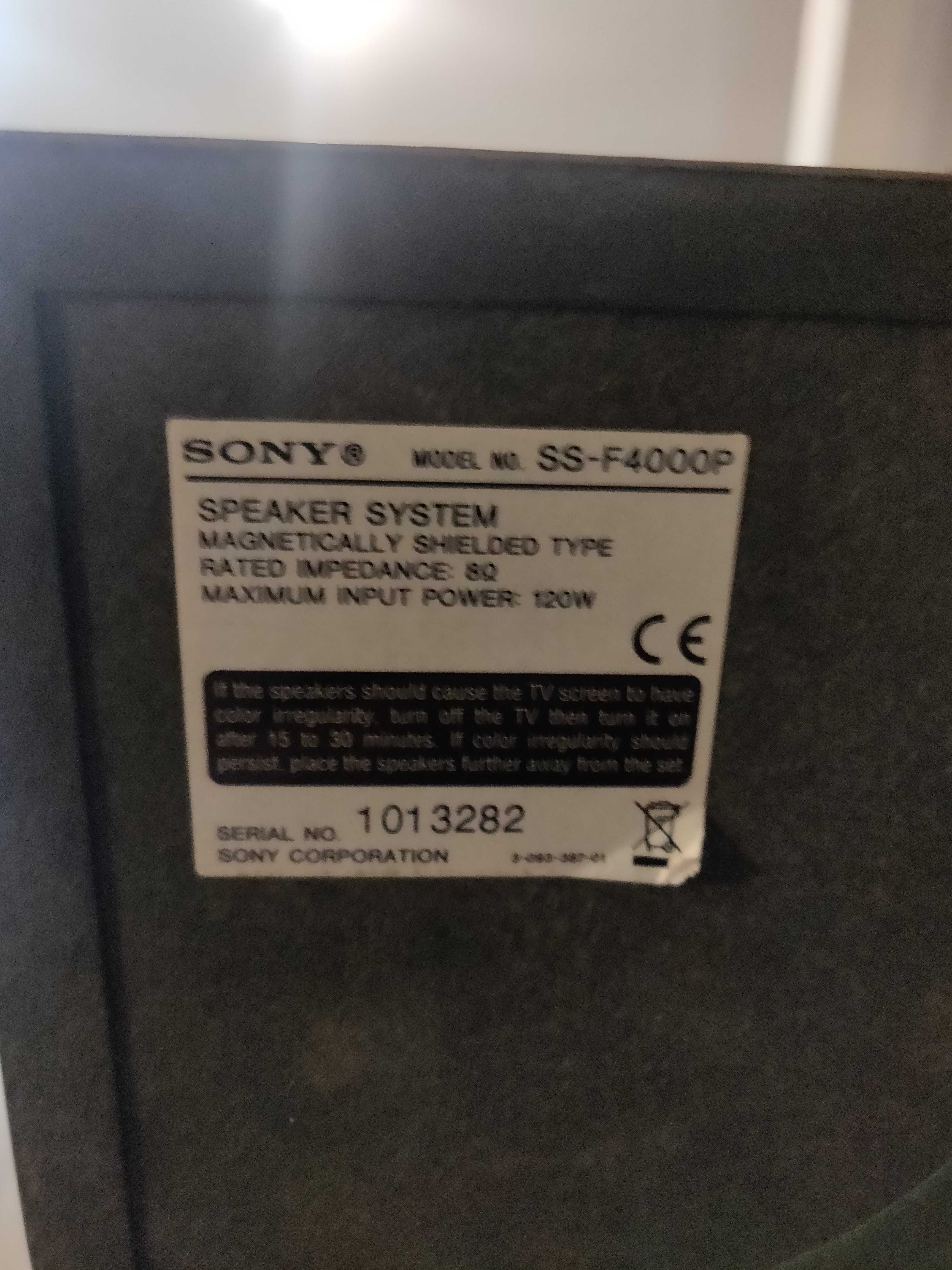Sony STR-DG520 + dwa głośniki ss-f4000p