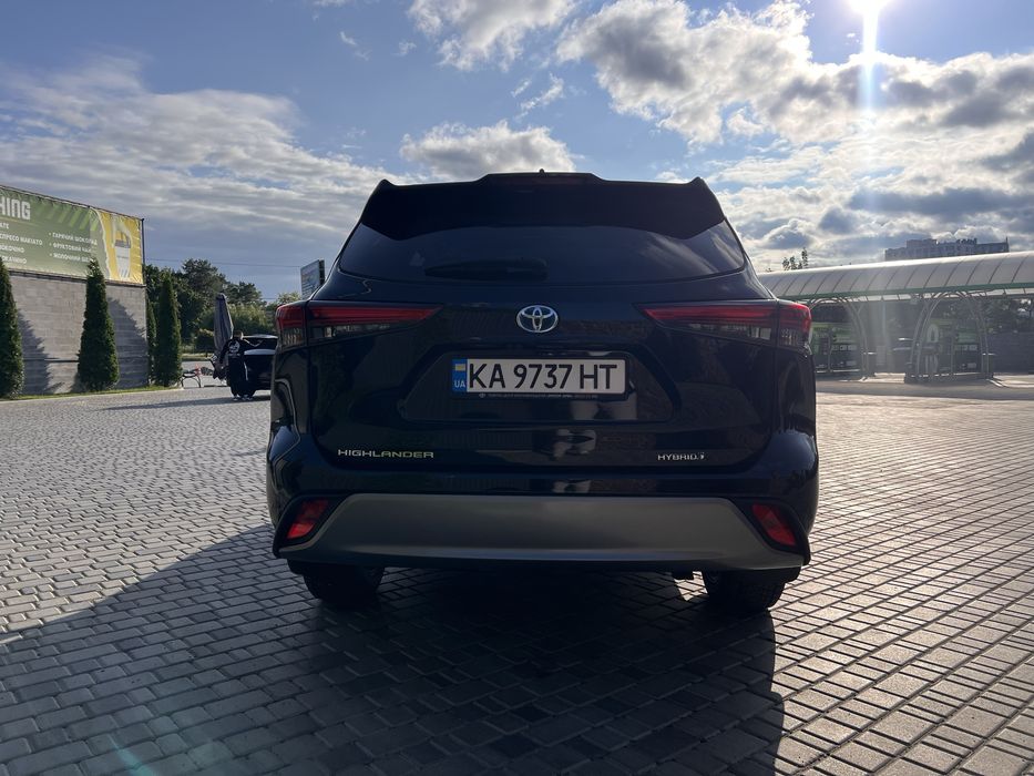 Toyota Highlander Hybrid 2021 | Офіційний |Чорний 47 пробіг. 1 власник