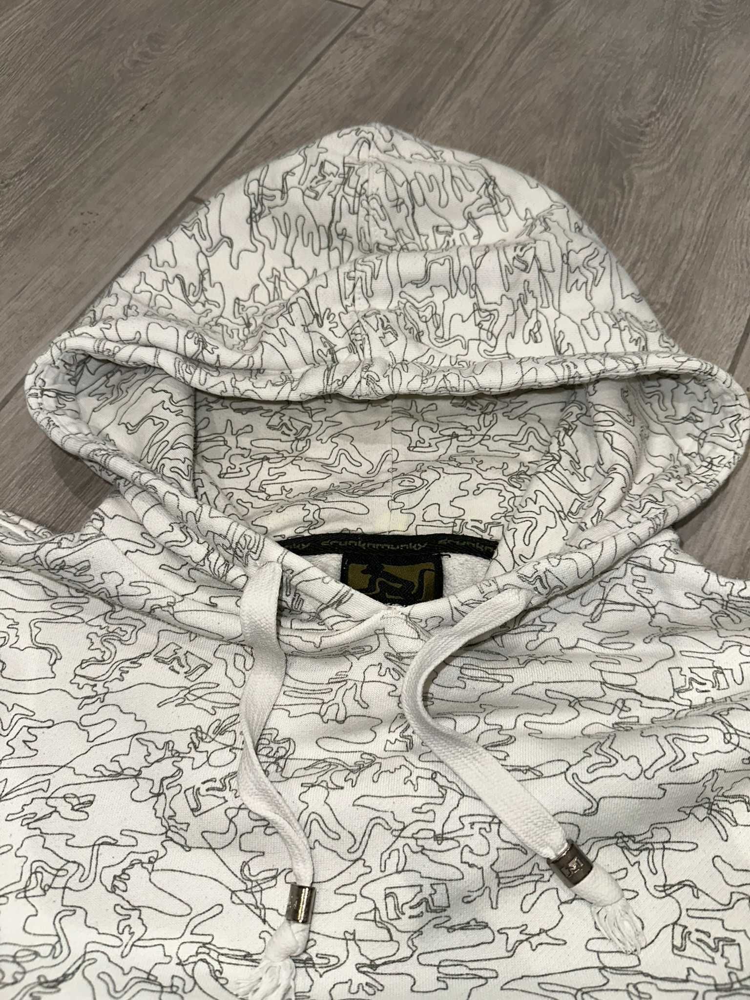 Bluza z kapturem Drunknmunky rozmiar L vintage streetwear