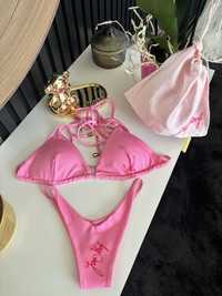 Joanna Muzyk strój kostium kąpielowy XS różowy