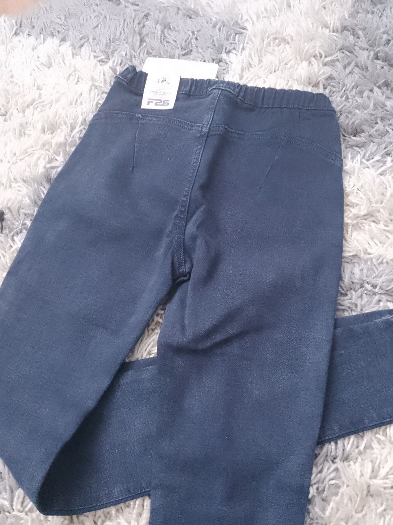 Spodnie jeansy miękki jeans
