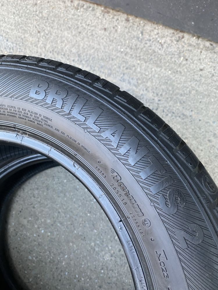 185/60 R14 Barum Brillantis 2 ,комплект шин летних.