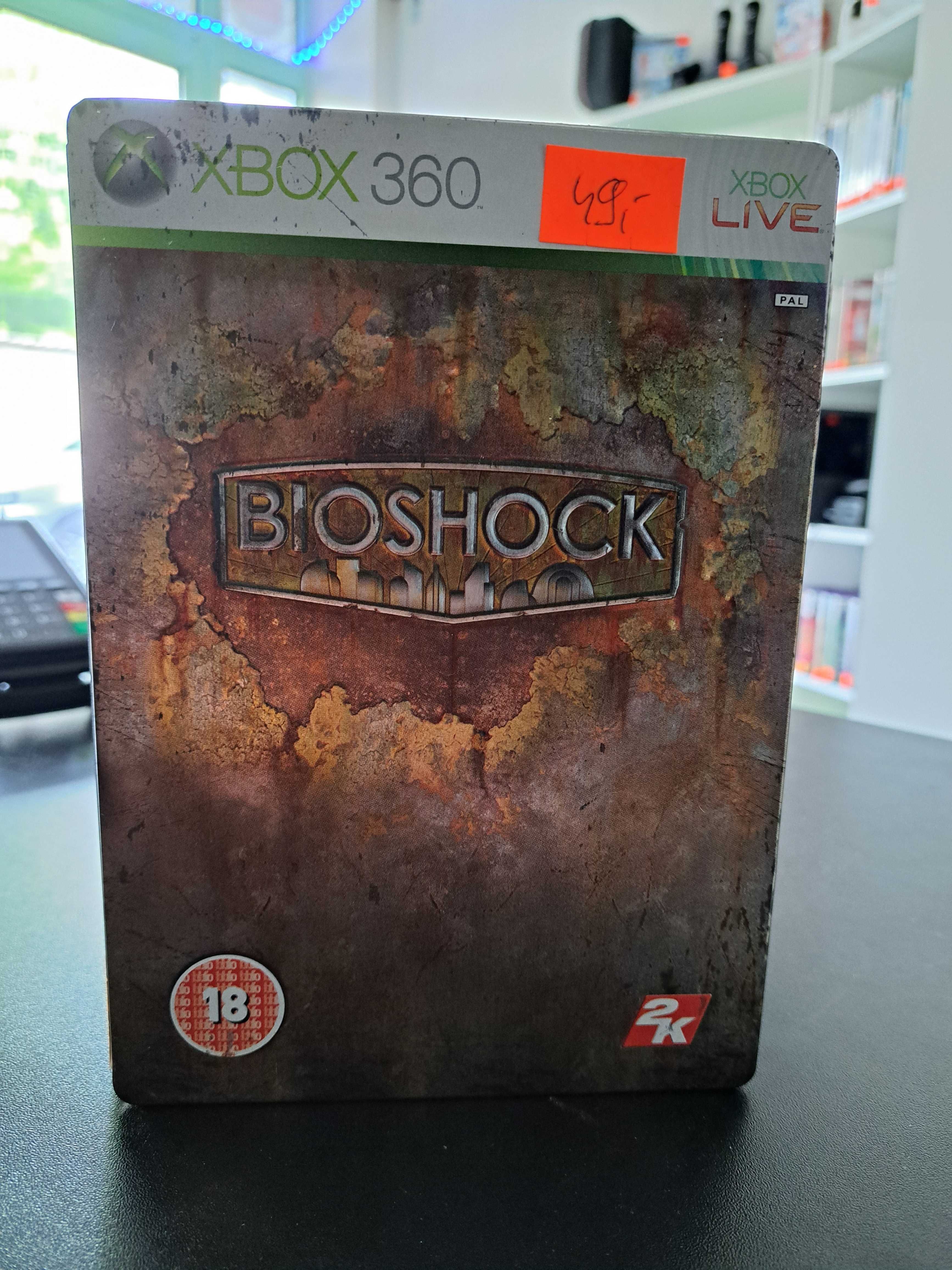 BioShock X360 Steelbook Wysyłka Wymiana Sklep Mokotów