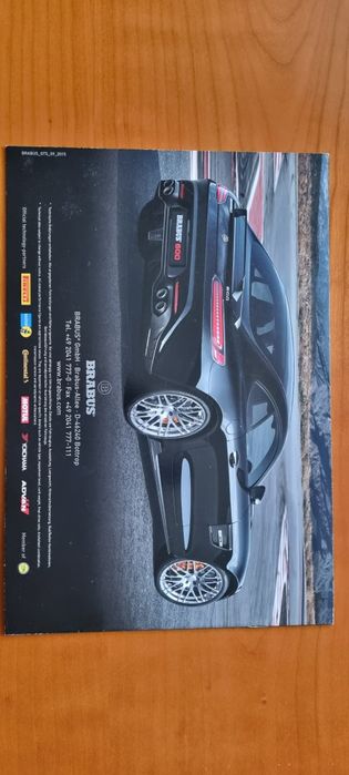 2015 Prospekt BRABUS GTS na innej Aston Martin V12