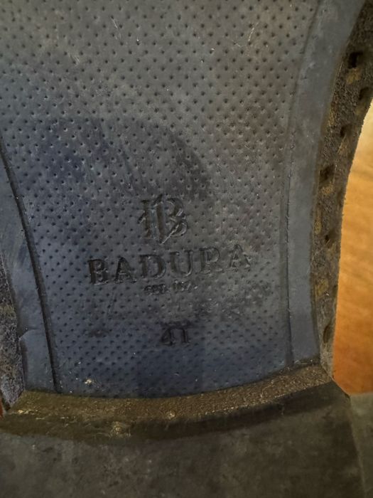 Чоловічі черевикі туфлі шкіряні Badura