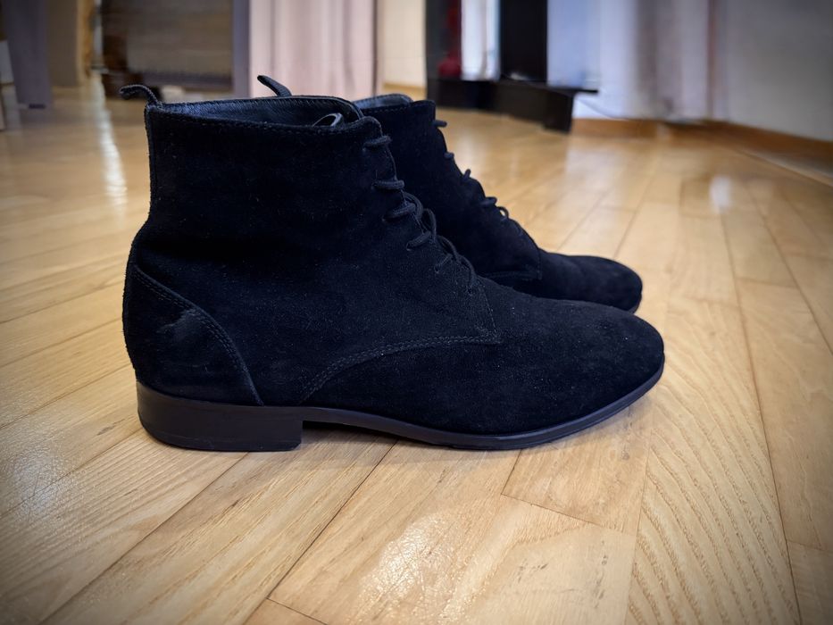 Чоловічі черевики замшеві