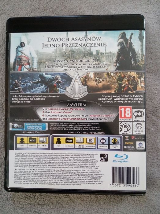 Assassin's Creed Revelations gra na PlayStation3 ps3