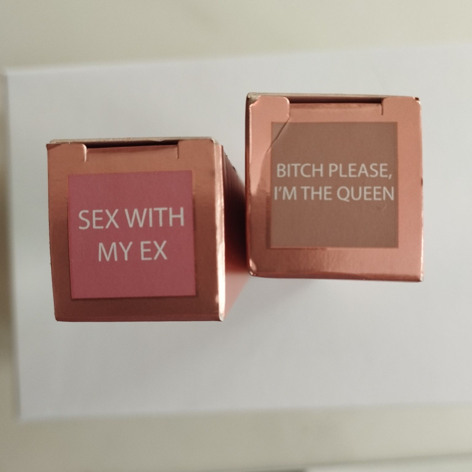Zestaw konturovnia błyszczyk pomadka do ust sex with my ex Queen bitch