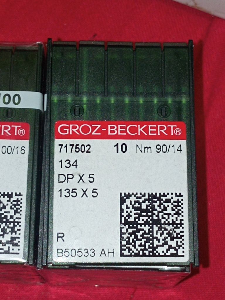 Все за 900 грн Иголки Groz-Beckert для промышленных швейных машин
