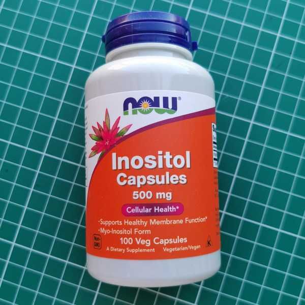 Инозитол, США, 500 мг, 100 капсул