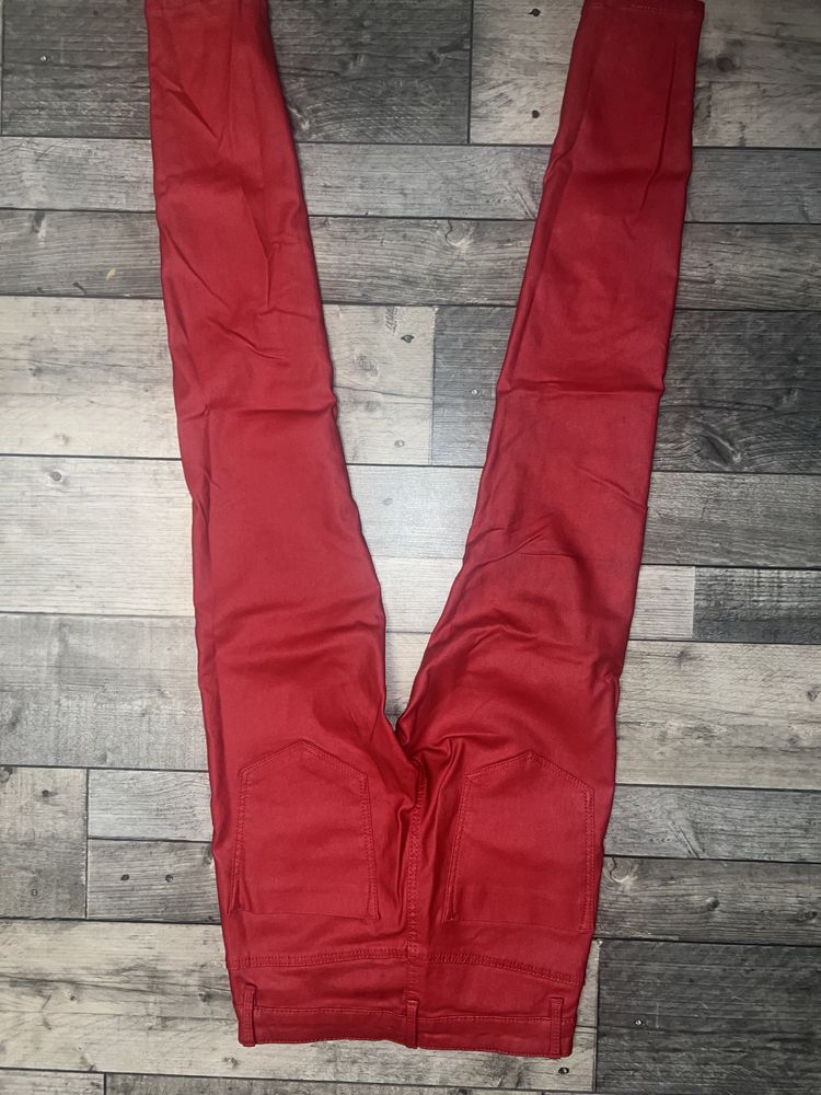 Spodnie woskowane stradivarius xs