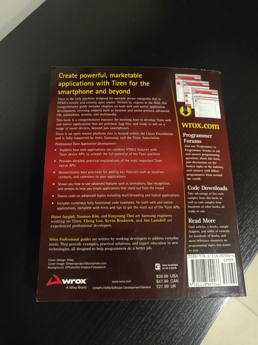 Livro "Tizen Application Development"