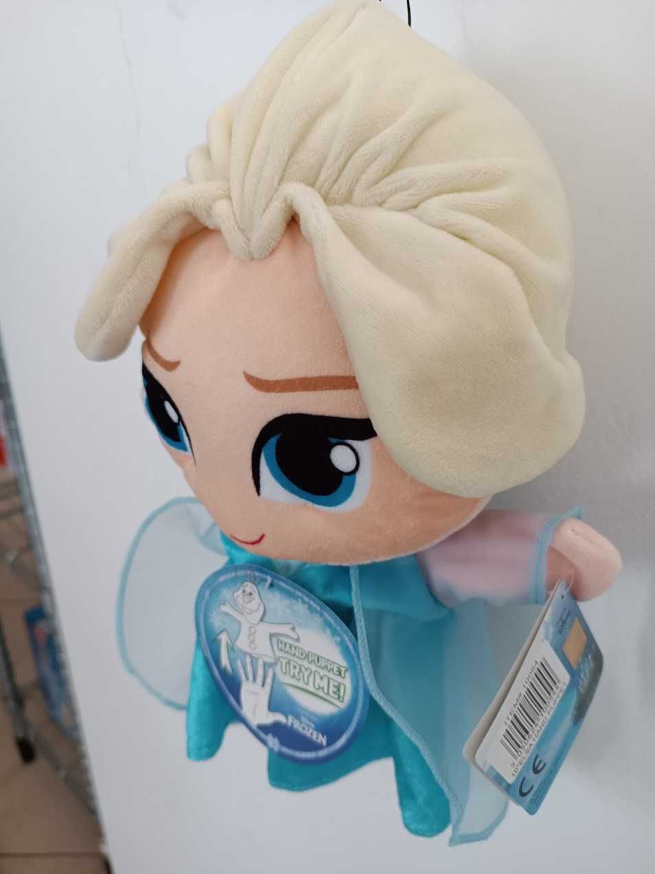 PROMO:Peluche Frozen Elsa Hand Puppet 25cm