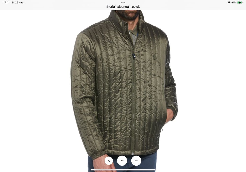 Куртка чоловіча Original Penguin ХХL