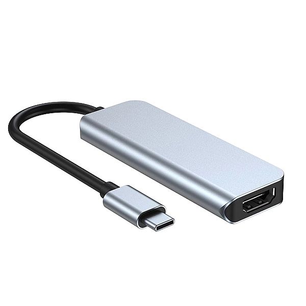 HUB Tech-Protect V2/4w1 USB-C - USB-A 3.0 / USB-A 2.0 / USB-C / HDMI -