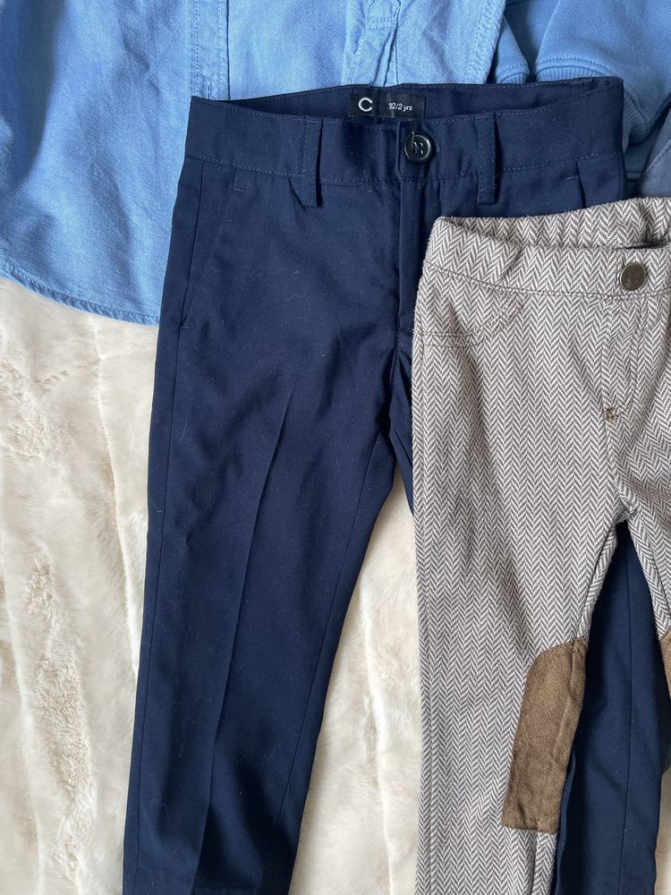 Zestaw ubran dla chlopca 92 Zara H&M Cubus Kappahl