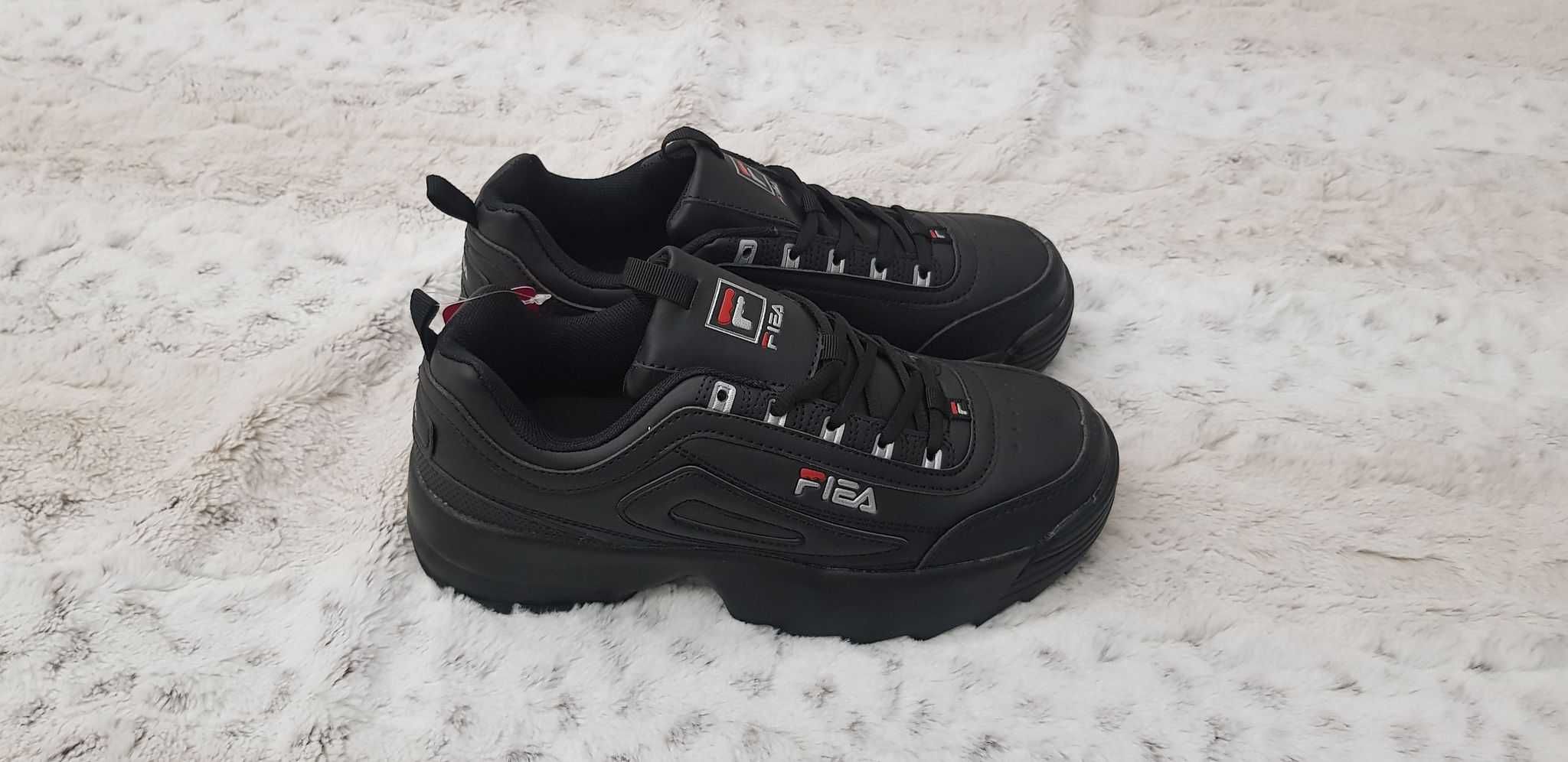 Sneakersy Damskie Sportowe Czarne nr 39