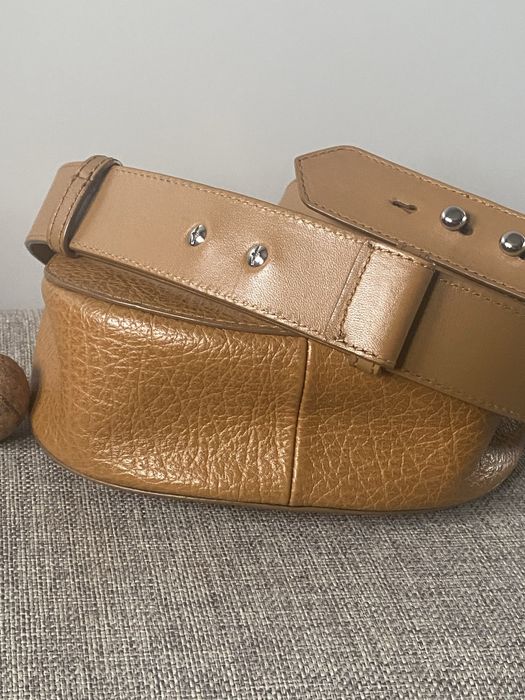 Massimo Dutti mała torebka ,skóra Sofiano pasek Gratis brelok Massimo