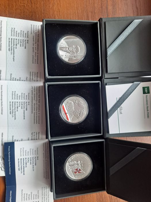 Zestaw monet kolekcjonerskich RP  2