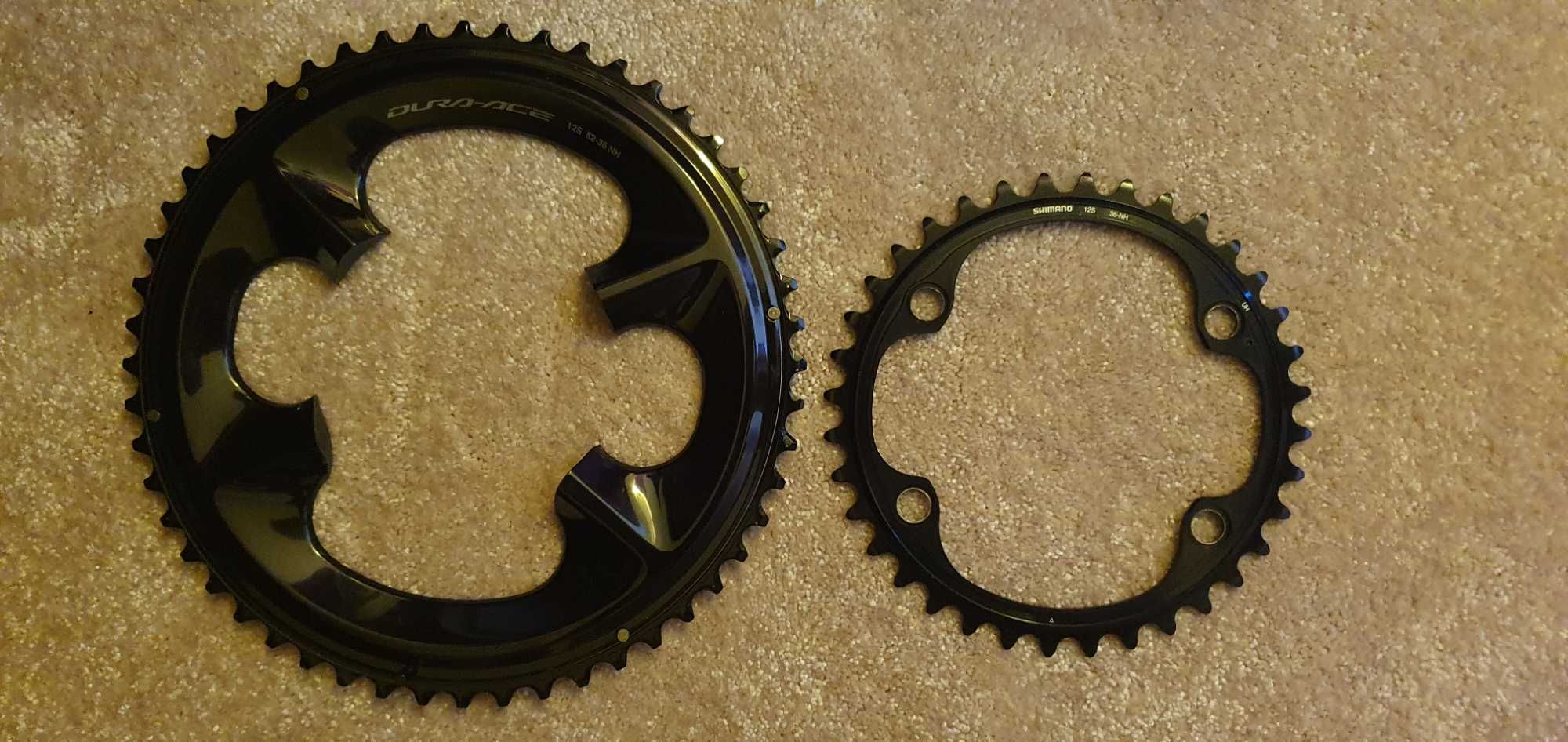 Shimano DURA ACE FC-R9200 52/36 tarcze korby zębatki 52T i 36T