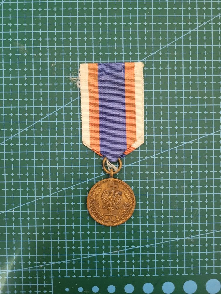Medal X Lat w Służbie Narodu MSW PRL