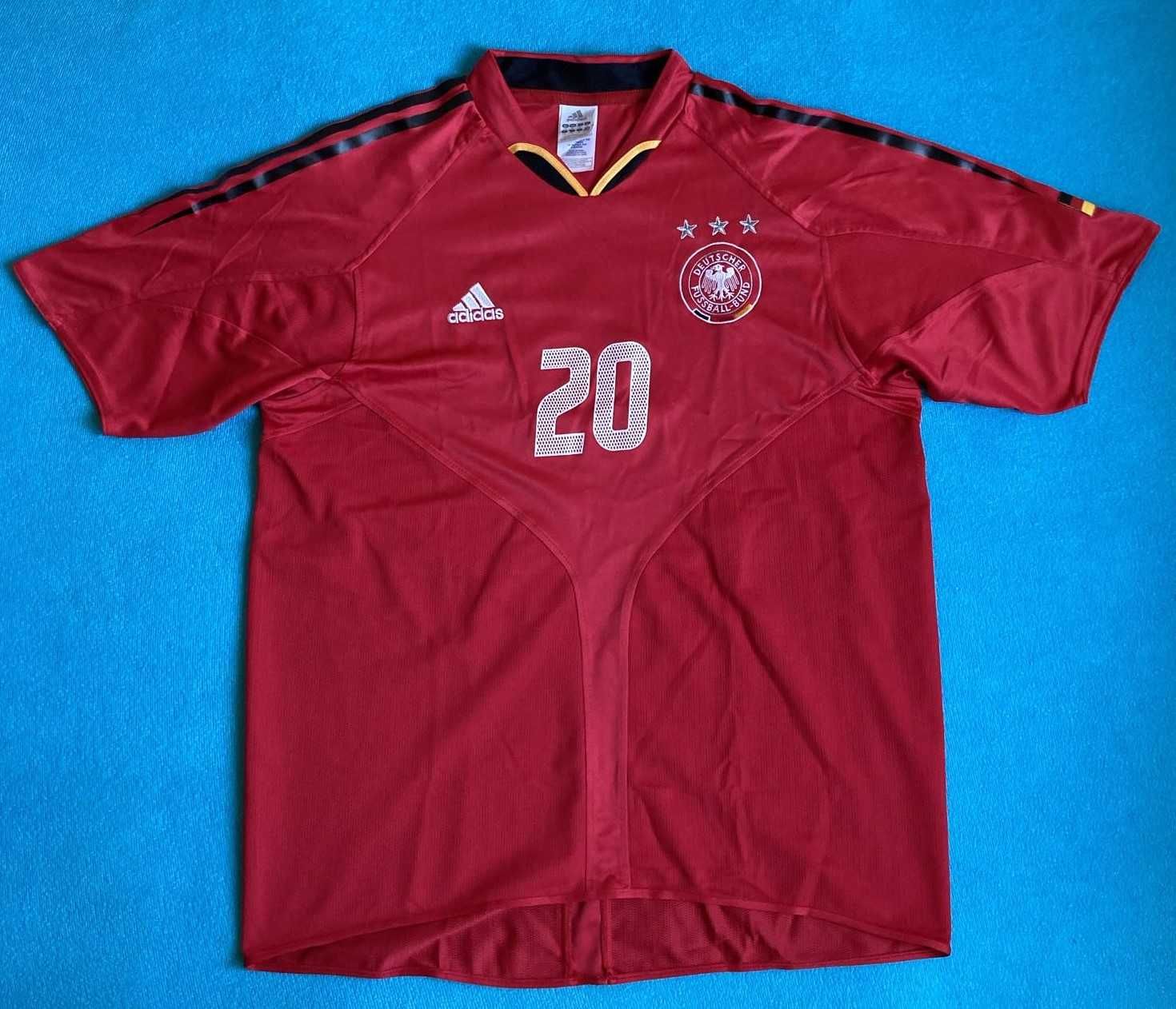 Koszulka Piłkarska Niemcy 2004 Podolski 20 Adidas roz. XL