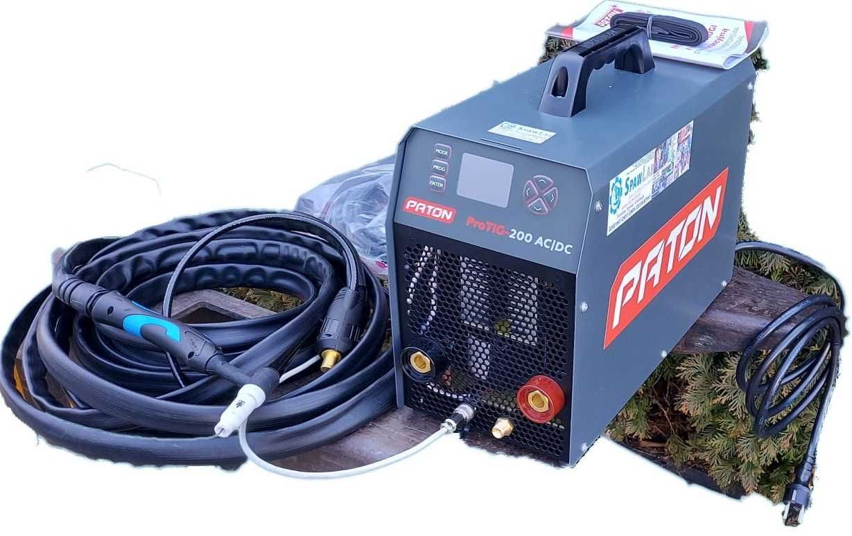 Paton ProTIG-200 TIG AC/DC Spawarka 230V Nowa gwarancja MMA