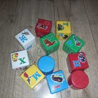 Набір кубиків пластикових ( розвиваючі іграшки).