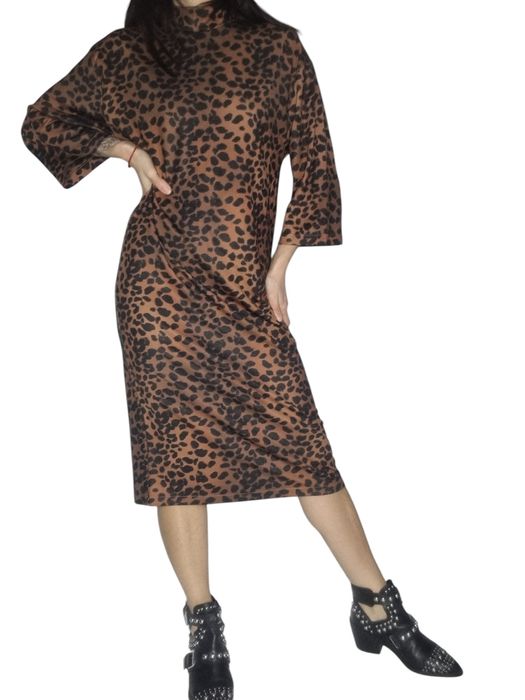 Sukienka panterka zara rozmiar od S 36 do L 40