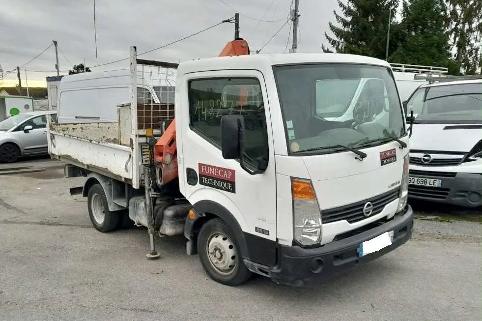 Nissan Cabstar * HDS Palfinger * WYWROTKA * DMC 3.5 T  * Tylko 144.000km ! * 2.5 D 130KM * Bliźniak, Kiper * 2012r * Kat. B