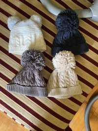 Зимові дитячі шапочки 0-3м