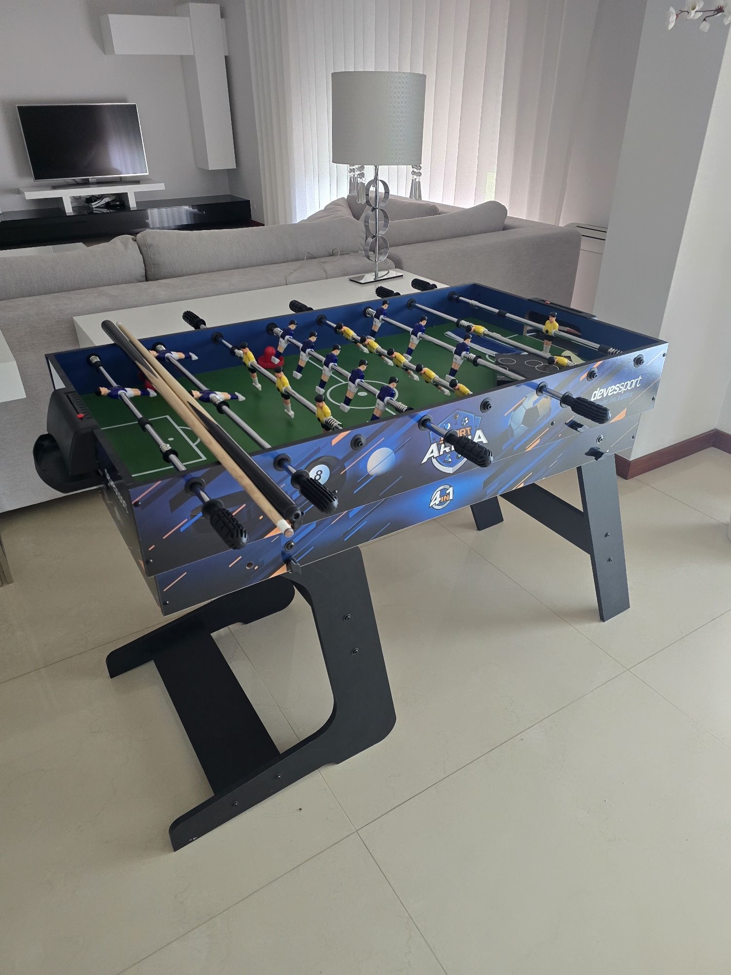 Mesa multijogos 4 em 1 nova devesport