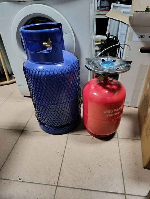 Газовый Балон Пропан-бутан 11 кг 27л, 50л, 15л с горелкой